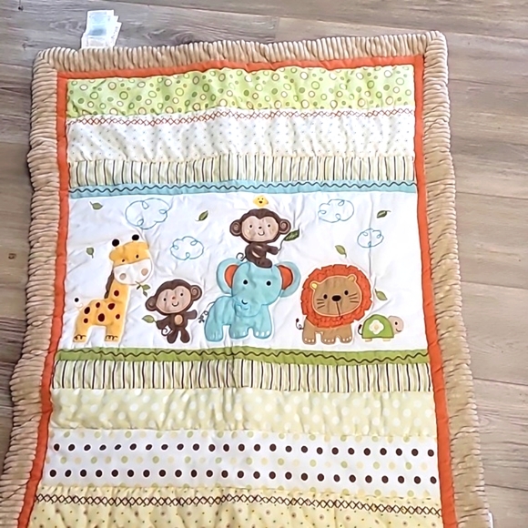 Baby blanket comforter crib Kidsline jungle animals - Picture 1 of 5
